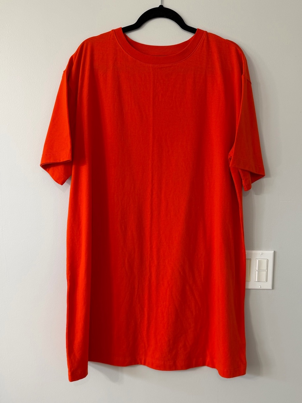 A New Day by Target Orange T-Shirt Dress XL